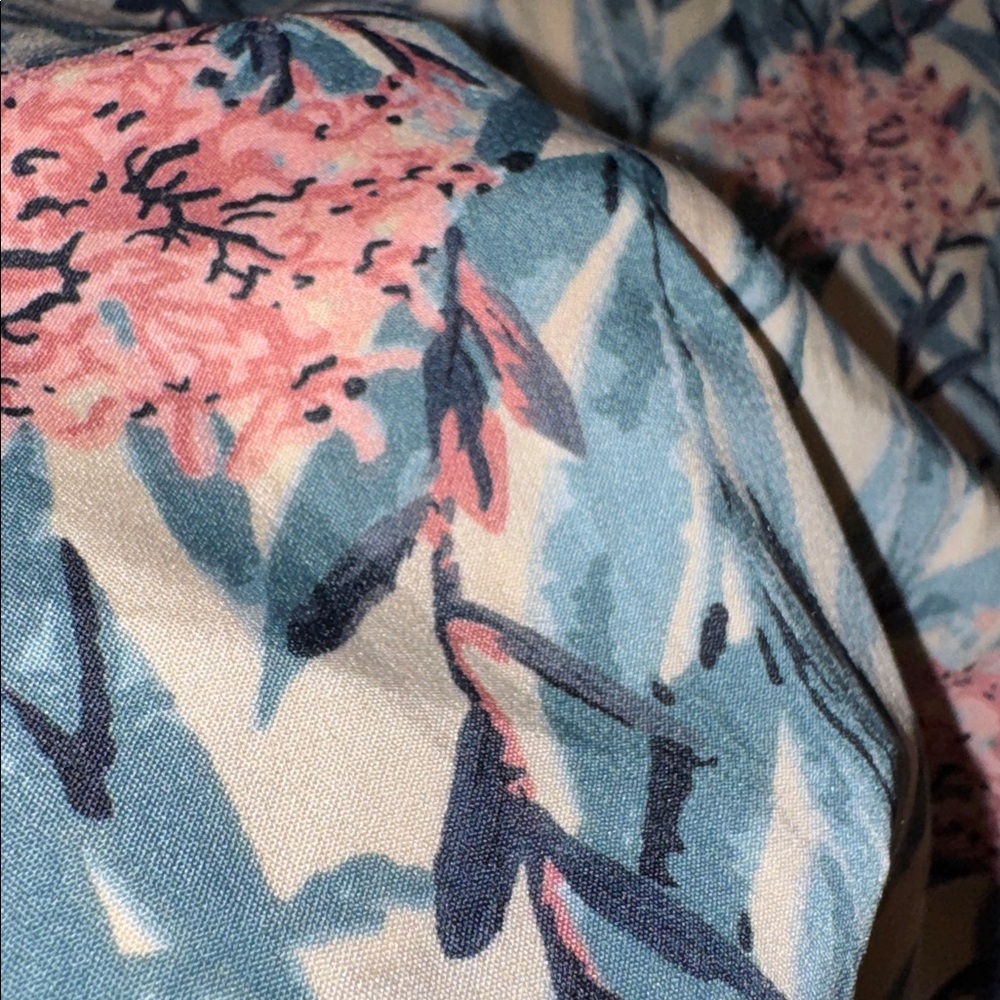 Cynthia Rowley -Women’s Sleepwear Floral Button Down Pajama Shirt Size Medium - Picture 15 of 15
